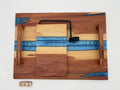 #256 Charcuterie board and matching cheese slicer
