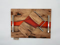 #344 Charcuterie board with matching cheese slicer