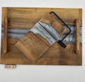 #351 Charcuterie board and matching cheese slicer